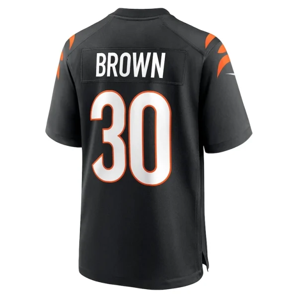 Chase brown cincinnati bengals nike team game jersey Black L