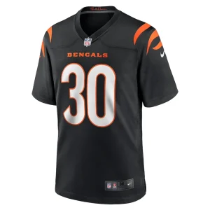 Chase brown cincinnati bengals nike team game jersey Black M
