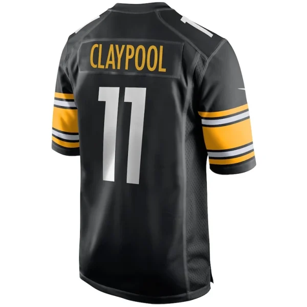 Chase claypool pittsburgh steelers nike player game jersey Black L