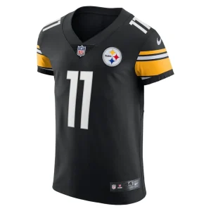 Chase claypool pittsburgh steelers nike vapor elite player jersey Black 44