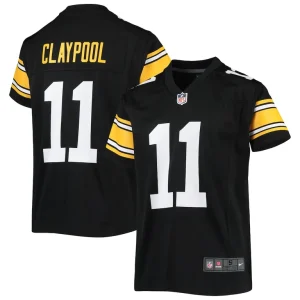 Chase claypool pittsburgh steelers nike youth alternate game jersey Black