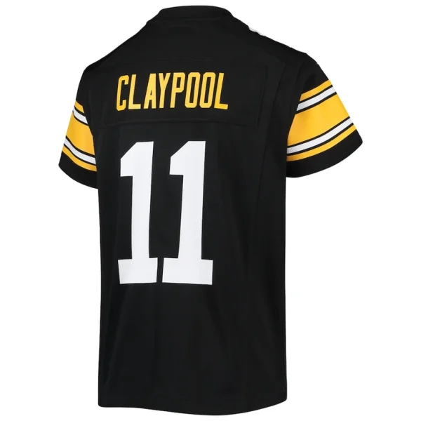 Chase claypool pittsburgh steelers nike youth alternate game jersey Black Yth L