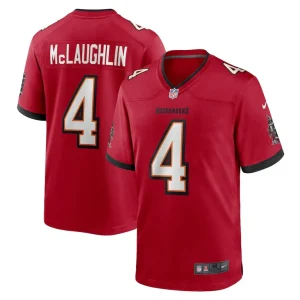 Chase mclaughlin tampa bay buccaneers nike game player jersey Red