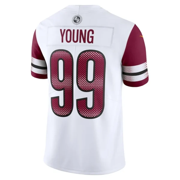 Chase young washington commanders nike vapor limited jersey White L