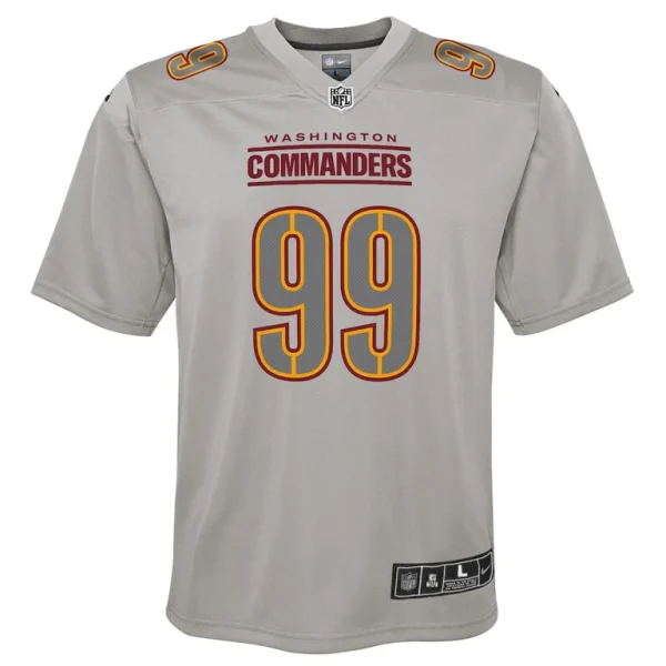 Chase young washington commanders nike youth atmosphere fashion game jersey Gray Yth M