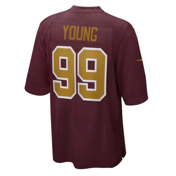 Chase young washington football team nike alternate game jersey Burgundy L