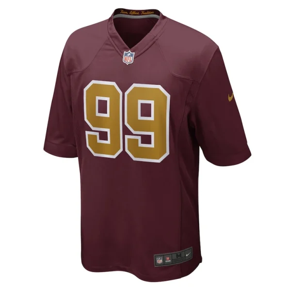 Chase young washington football team nike alternate game jersey Burgundy M