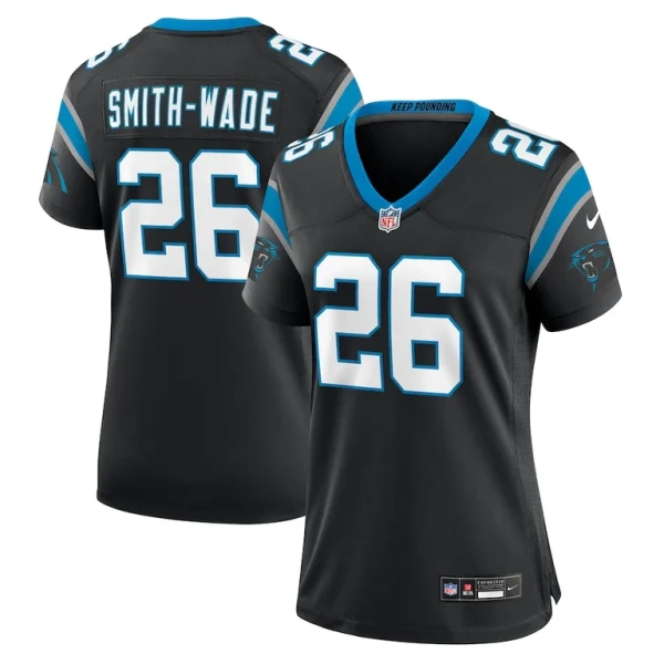 Chau smith wade carolina panthers nike womens game jersey Black