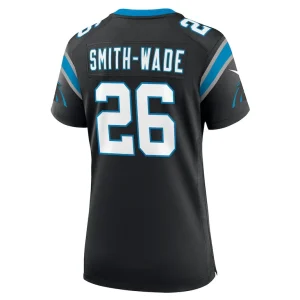 Chau smith wade carolina panthers nike womens game jersey Black L