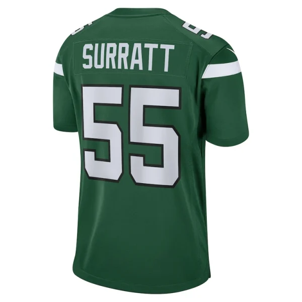 Chazz surratt new york jets nike game player jersey Gotham green L