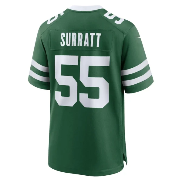 Chazz surratt new york jets nike team game jersey Legacy green L
