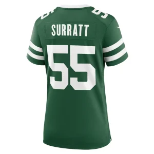 Chazz surratt new york jets nike womens team game jersey Legacy green L