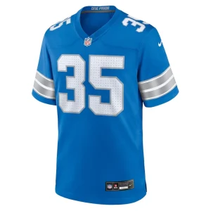 Chelen garnes detroit lions nike game jersey Blue M