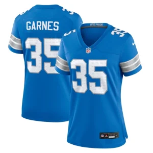 Chelen garnes detroit lions nike womens game jersey Blue