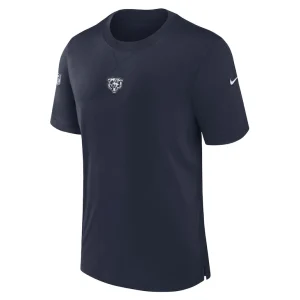 Chicago bears nike 2023 sideline performance t shirt Navy M