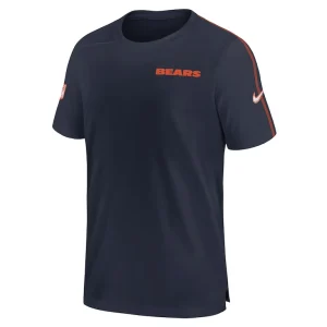 Chicago bears nike 2024 sideline coach uv performance t shirt Navy M