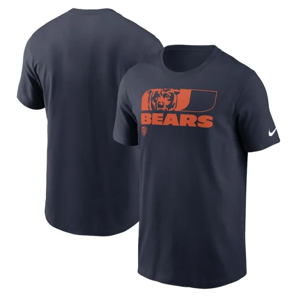 Chicago bears nike air essential t shirt Navy