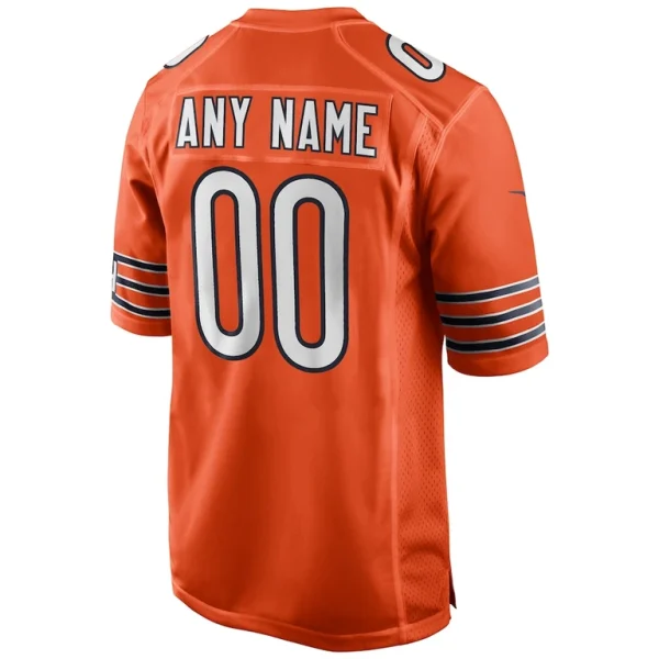Chicago bears nike alternate custom game jersey Orange L