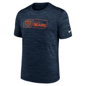 Chicago bears nike big tall velocity jock tag performance t shirt Navy 2XT