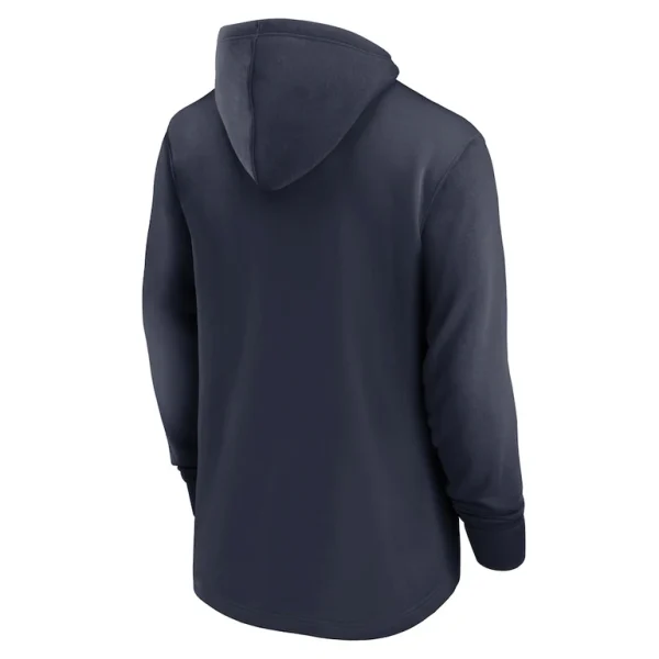 Chicago bears nike classic pullover hoodie Navy L