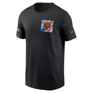 Chicago bears nike crucial catch sideline tri blend t shirt Black M