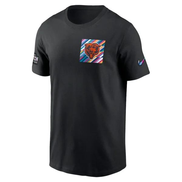 Chicago bears nike crucial catch sideline tri blend t shirt Black M