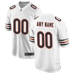 Chicago bears nike custom game jersey White