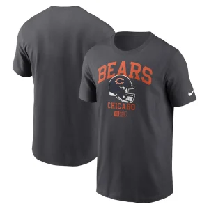 Chicago bears nike helmet essential t shirt anthracite Multi