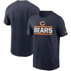 Chicago bears nike hometown collection 8ear5 t shirt Navy