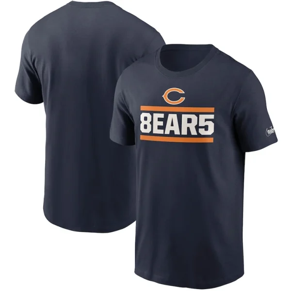 Chicago bears nike hometown collection 8ear5 t shirt Navy