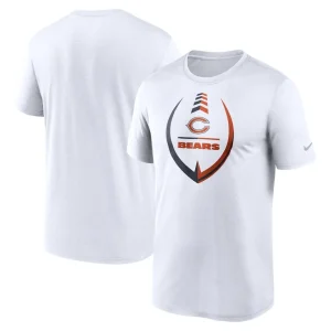 Chicago bears nike icon legend performance t shirt White