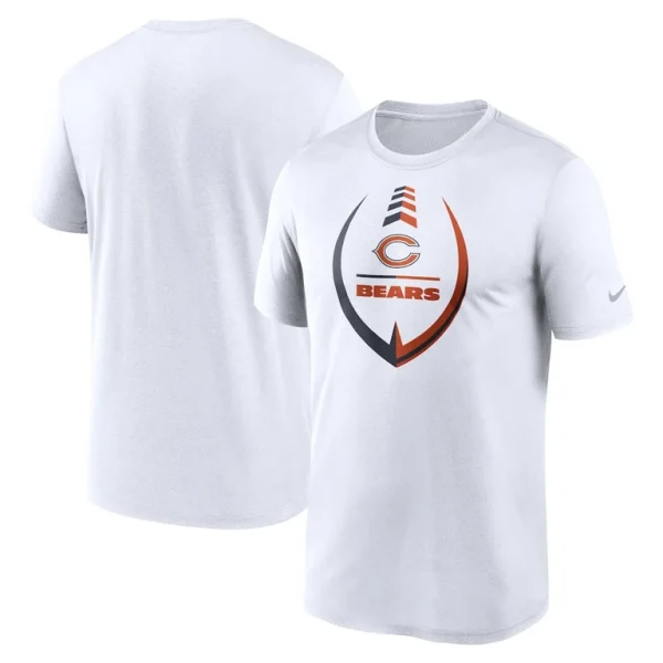 Chicago bears nike icon legend performance t shirt White