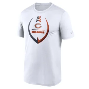 Chicago bears nike icon legend performance t shirt White M