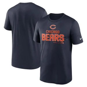 Chicago bears nike legend community performance t shirt Navy