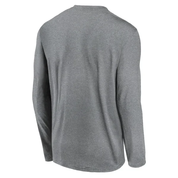 Chicago bears nike legend icon long sleeve t shirt Heather gray L