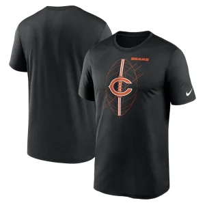 Chicago bears nike legend icon performance t shirt Black