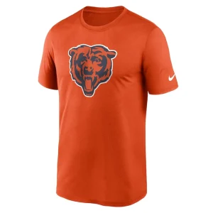 Chicago bears nike legend logo performance t shirt Orange M