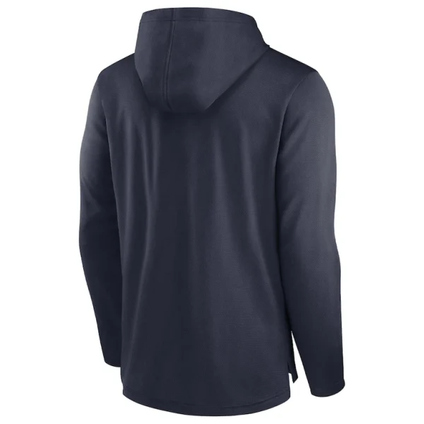 Chicago bears nike lightweight performance hooded long sleeve t shirt Navy L