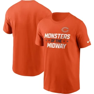 Chicago bears nike local essential t shirt Orange