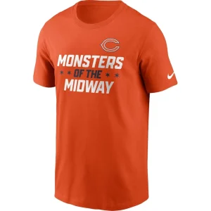 Chicago bears nike local essential t shirt Orange M