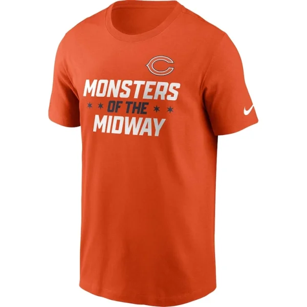 Chicago bears nike local essential t shirt Orange M