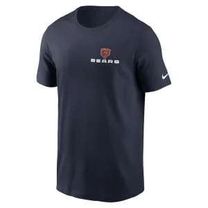 Chicago bears nike local phrase t shirt Navy M