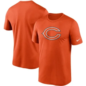 Chicago bears nike logo essential legend performance t shirt Orange