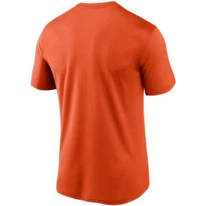 Chicago bears nike logo essential legend performance t shirt Orange L