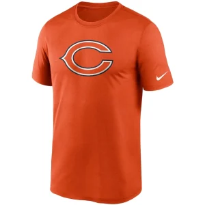 Chicago bears nike logo essential legend performance t shirt Orange M