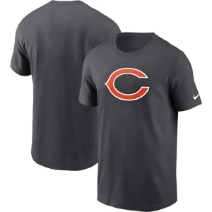 Chicago bears nike logo essential t shirt anthracite Multi