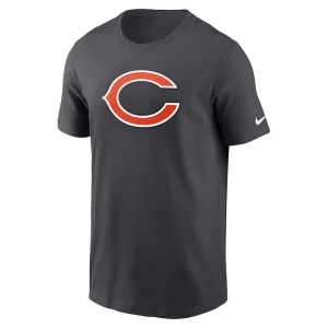 Chicago bears nike logo essential t shirt anthracite Multi M