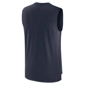 Chicago bears nike muscle trainer tank top Navy L