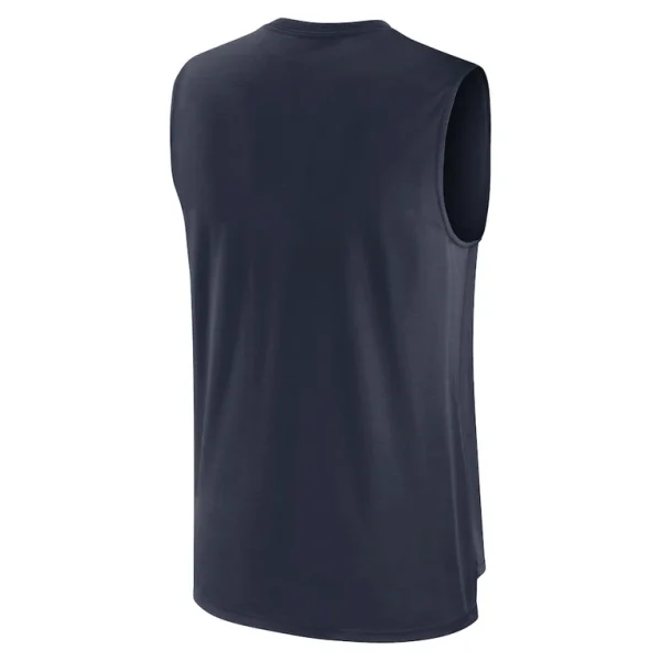 Chicago bears nike muscle trainer tank top Navy L