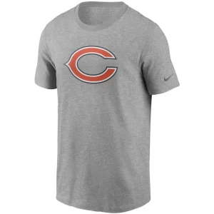 Chicago bears nike primary logo t shirt Heathered gray M